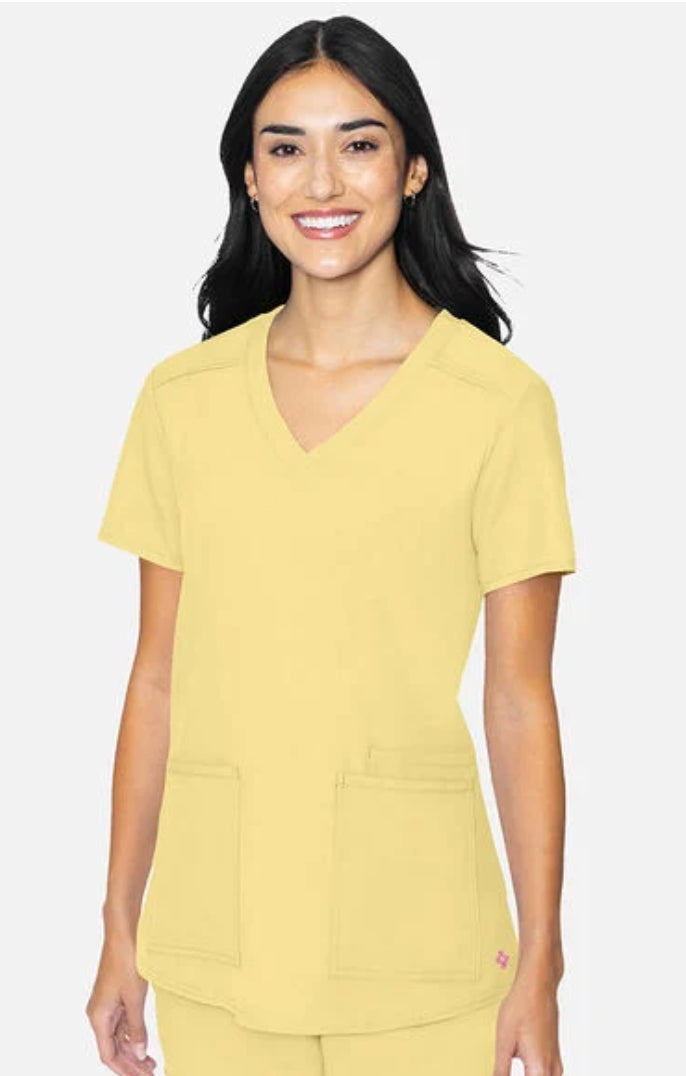 Med Couture Insight Women's 3 Pocket Scrub Top-2411