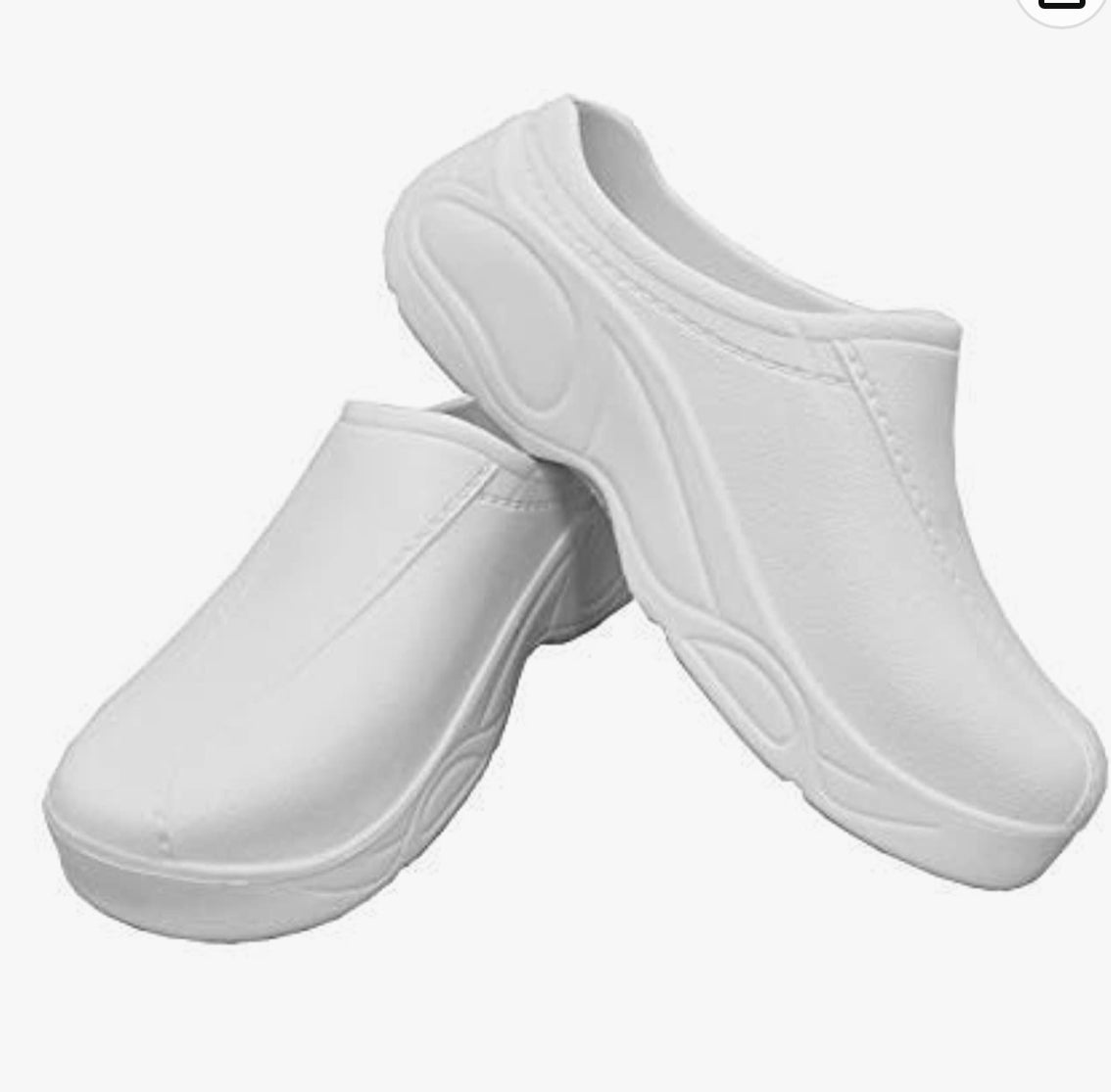 Value White Nurse Clogs