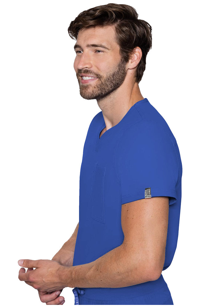 Med Couture Insight Men's Scrubs 1-Pocket Scrub Top 2478