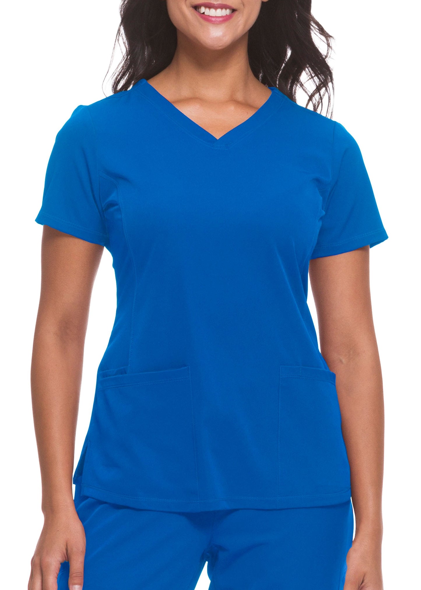Women's Monica V-Neck Scrub Top-HH Works by Healing Hands