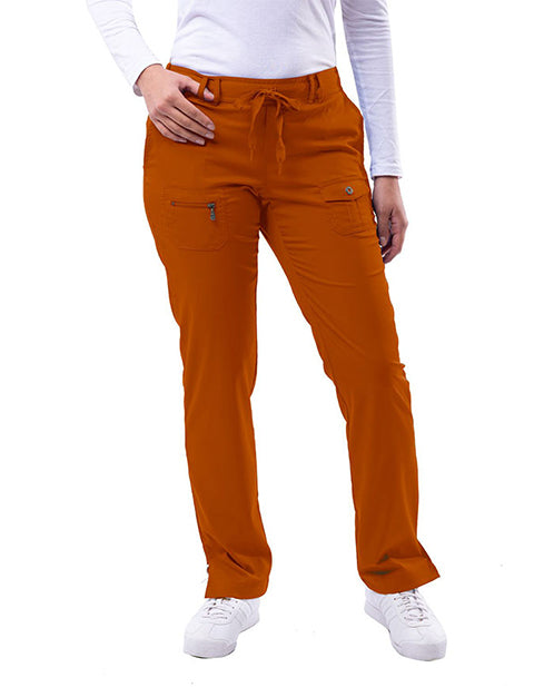 ADAR PRO-Women's Slim Fit Scrub Pants-P4100