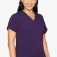 Med Couture Touch Kerri Shirttail Hem V-Neck Top-7459